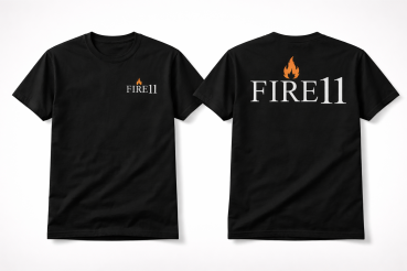 Fire11 Shirt MINIMAL STYLE. MAXIMALE WIRKUNG